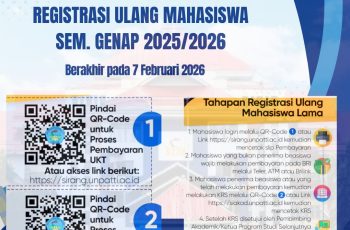 Here is the Re-Registration Flyer for the 2025/2026 Even Semester. Thank you for your attention.HOTUMESE